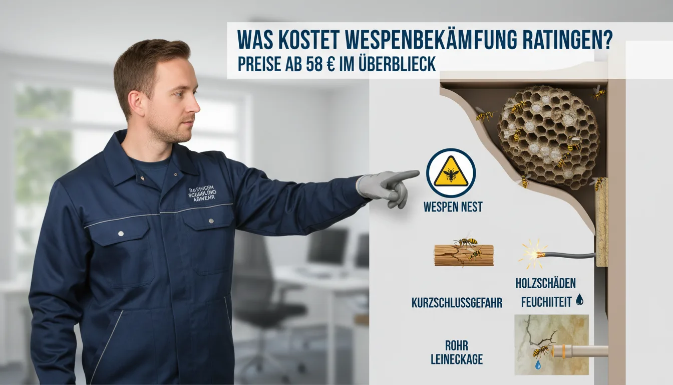 wespenbekämpfung ratingen – Problem