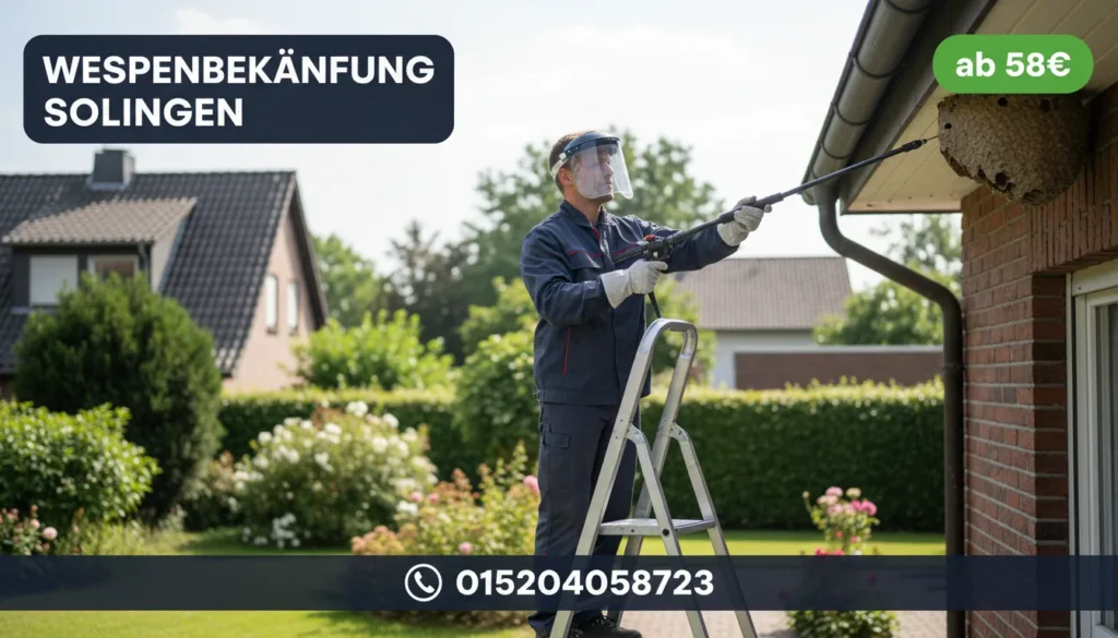wespenbekämpfung solingen