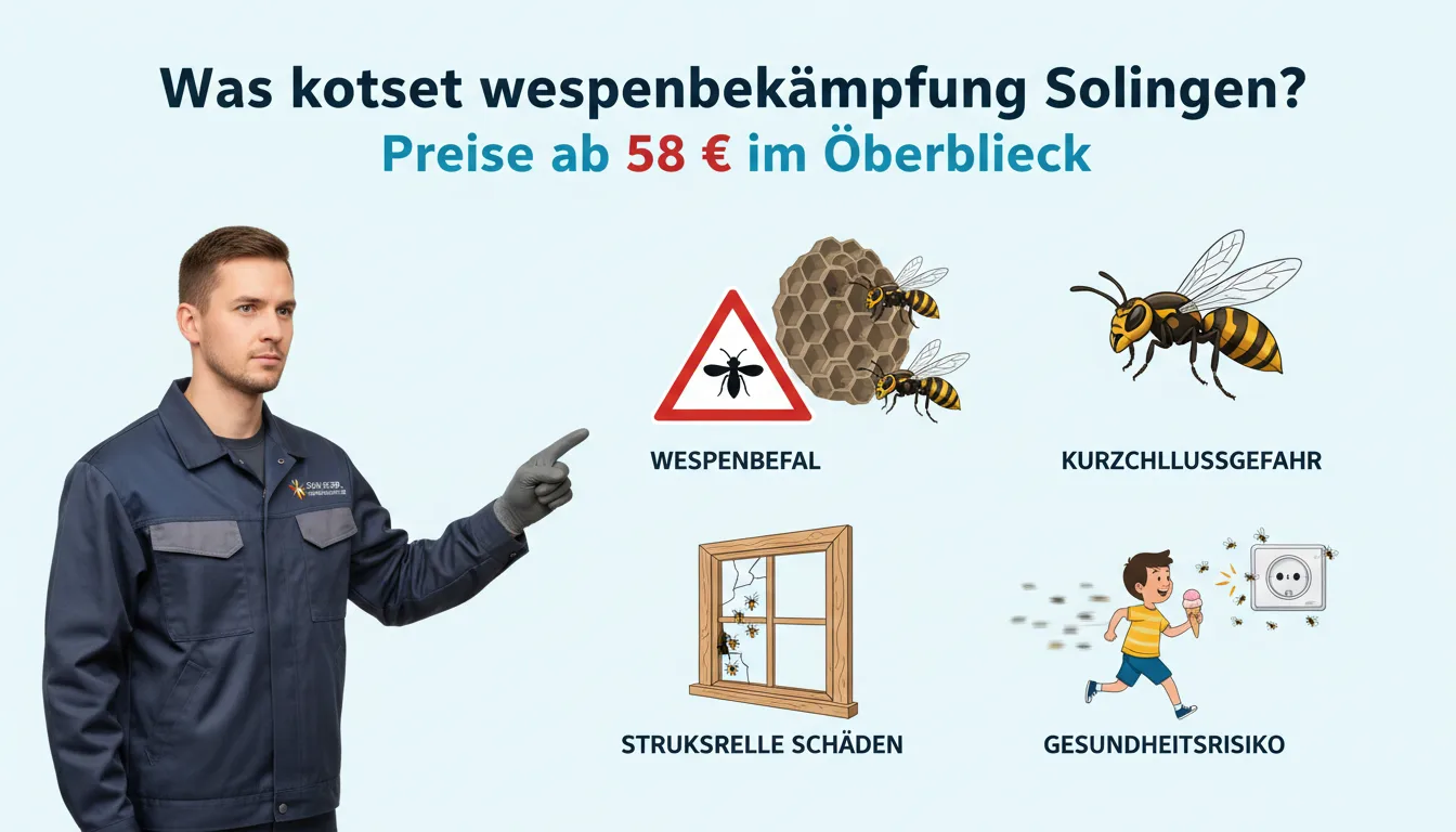 wespenbekämpfung solingen – Problem