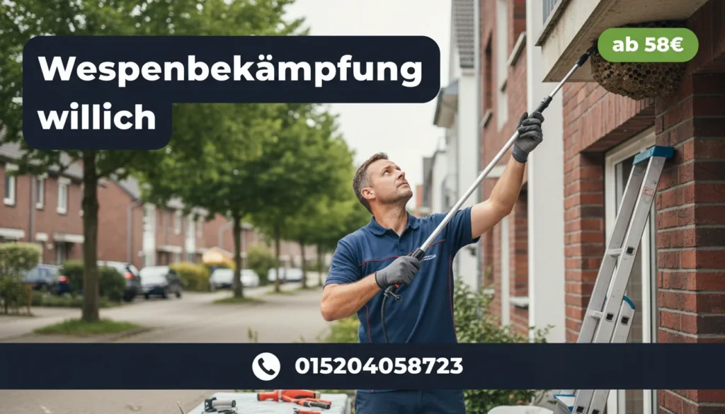 wespenbekämpfung willich