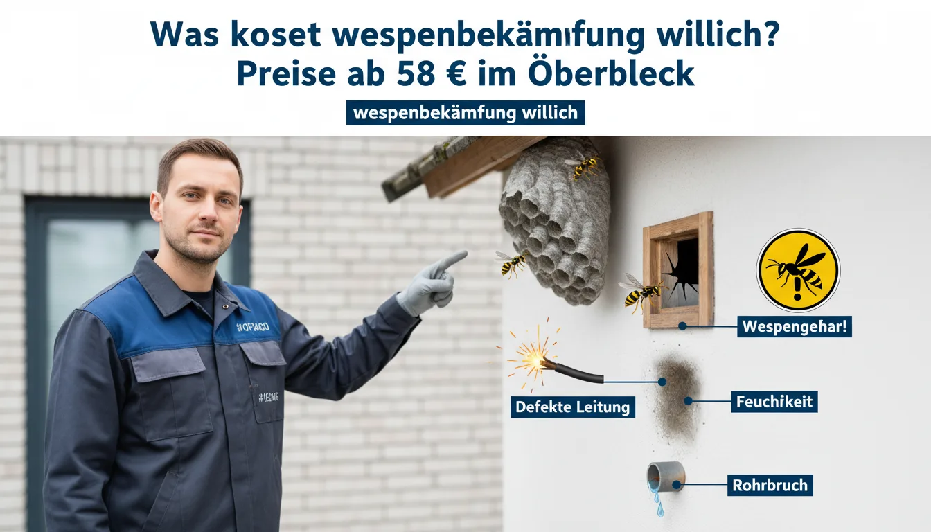 wespenbekämpfung willich – Problem