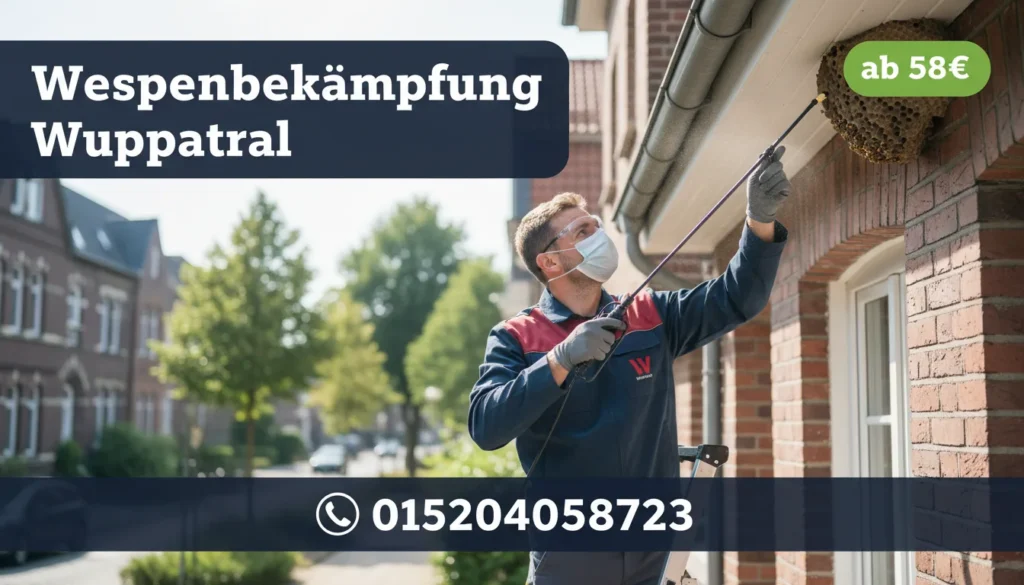 wespenbekämpfung wuppertal