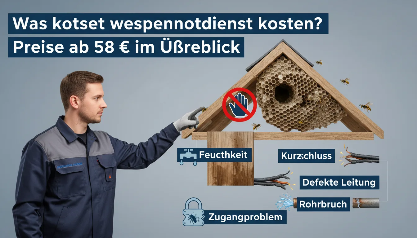 wespennotdienst kosten – Problem
