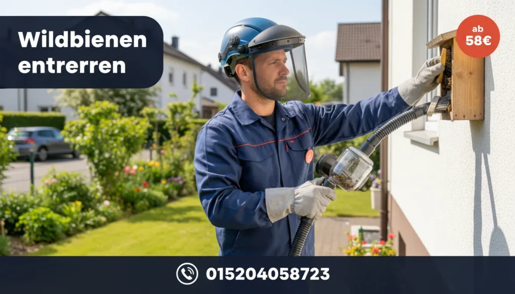 wildbienen entfernen